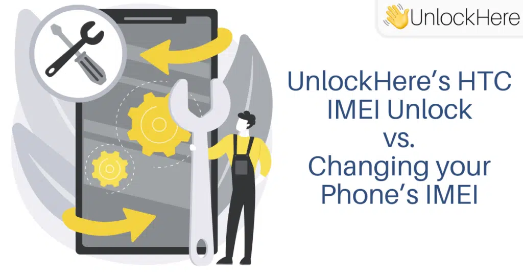 Why is an Online HTC Unlock better than changing the IMEI of the Device?